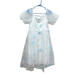 White Tulle Butterfly Dress medium
